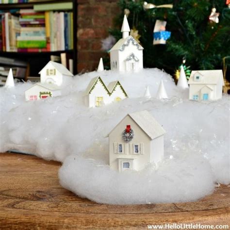 44 DIY Christmas Village for Home Decor | Diy christmas village ...