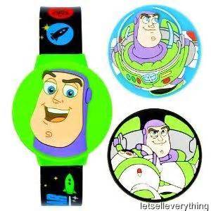 letselleverything : NEW Boy DISNEY BUZZ LIGHTYEAR INTERCHANGEABLE LCD WATCH