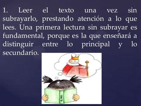 5 CONSEJOS PARA ENSEÑAR A SUBRAYAR UN TEXTO