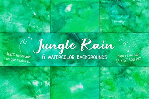 Green Watercolor Background, Emerald Sublimation Background