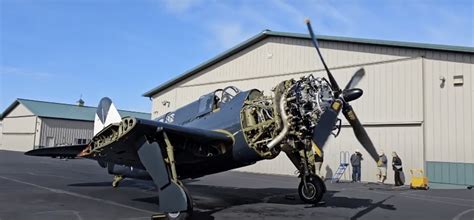 SB2C-5 Helldiver Roars Back To Life After 79 Years - World War Wings