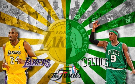 Lakers vs Celtics NBA Finals :: Behance