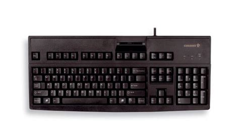 CHERRY KEYBOARD WITH EID CARD READER AZERTY BE BLACK USB BE