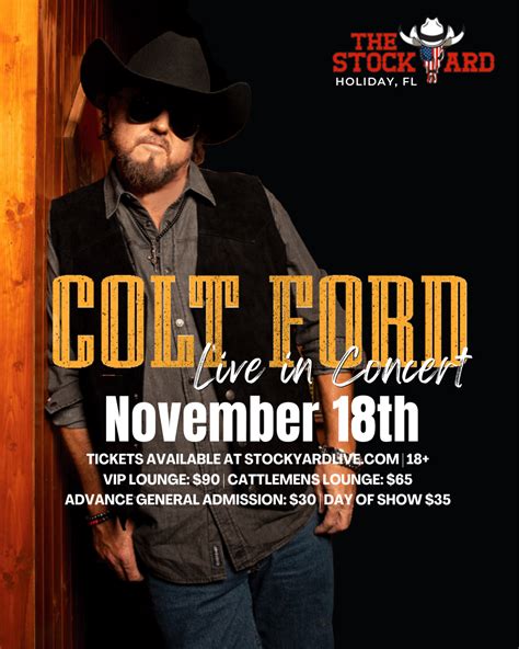 COLT FORD – The Stockyard