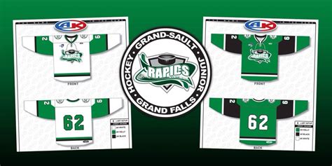 Sneak Peek at the Rapids Jerseys | Grand Falls Rapids