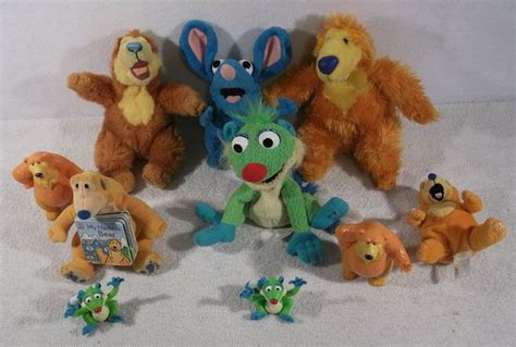 Large Lot of DISNEY bear in the big blue house plush toys figures jim henson A | Disney bear ...