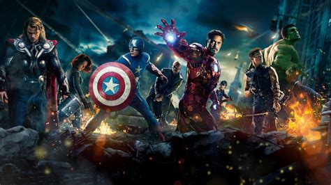 Avengers Movie Background