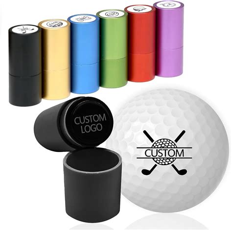 Custom Golf Ball stamp Personalized Self-Ink Golf Ball Stamper with ...