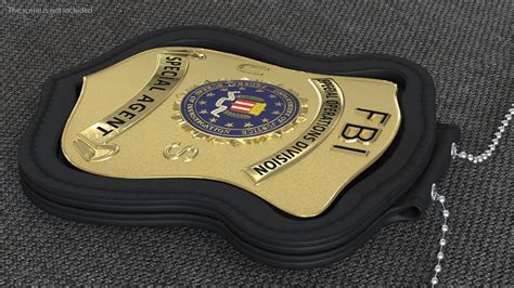 FBI Badges Collection 3D Model $44 - .3ds .fbx .obj .ma .max .c4d - Free3D