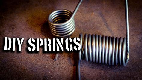 DIY Springs... Make Your Own Springs at Home! - YouTube