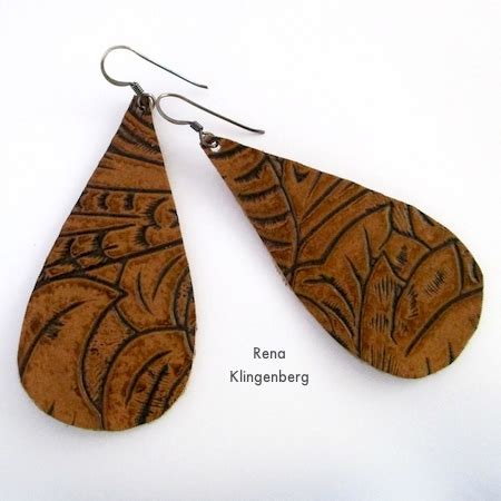 Leather Earrings (Tutorial) – Jewelry Making Journal