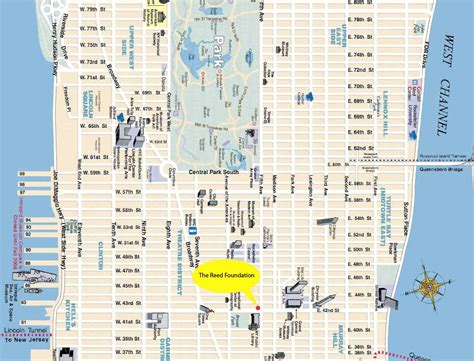 Midtown Manhattan Map Printable