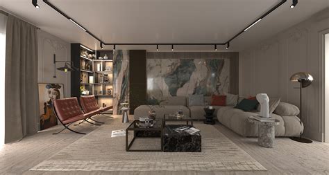 INTERIOR DESIGN FOR GERMAN HOUSE on Behance