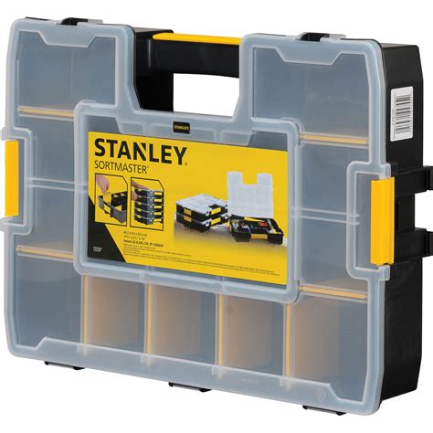Stanley Sortmaster Small Parts Organiser Box | Storage Organisers
