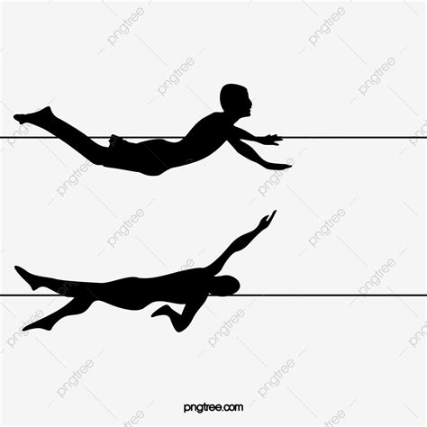 Swimmer Silhouette Vector at Vectorified.com | Collection of Swimmer Silhouette Vector free for ...