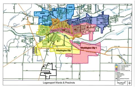 Map of Logansport wards and precincts | | pharostribune.com