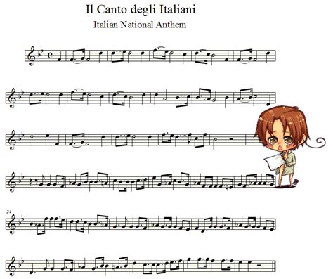 Italian National Anthem | Violin by valdesu on DeviantArt