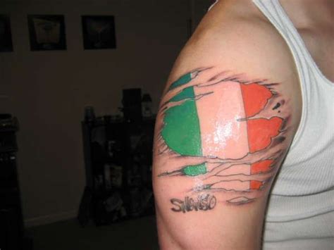 Pin by JLS 3 on Tattoo | Irish flag tattoo, Irish tattoos, Tattoos for guys