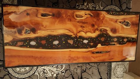 Stunning Epoxy Resin Coffee Table River Yew Wood Bespoke with | Etsy