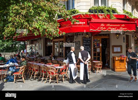 Paris Street Cafe Scene