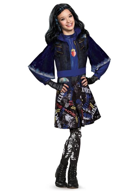 Descendants Evie Isle of the Lost Disney Girls Costume - Professional Costumes