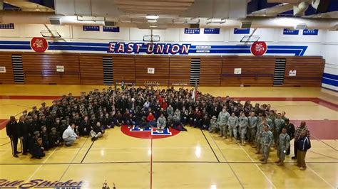 Army Navy 2017 Spirit Video- East Union High School JROTC - YouTube