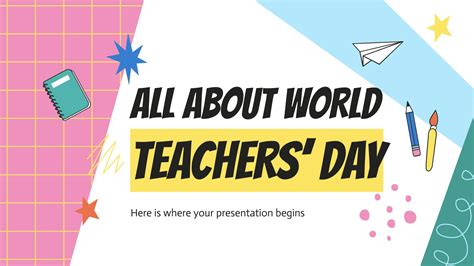 All About World Teachers' Day | Google Slides & PowerPoint