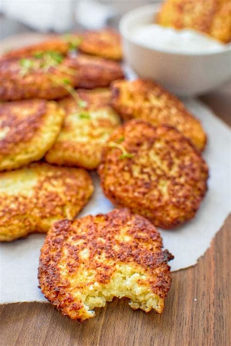 Basic Cauliflower Fritters | COOKTORIA