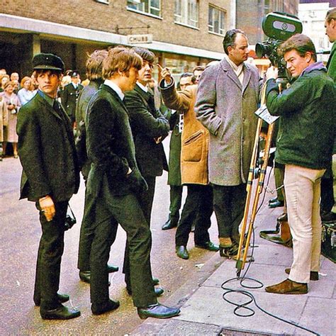 Beatles Tours London on Twitter: "London 1964, behind the scenes filming A Hard Day’s Night # ...