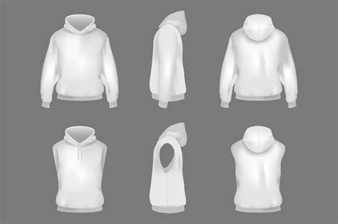 3D Hoodie Mockup 6139841 Vector Art at Vecteezy