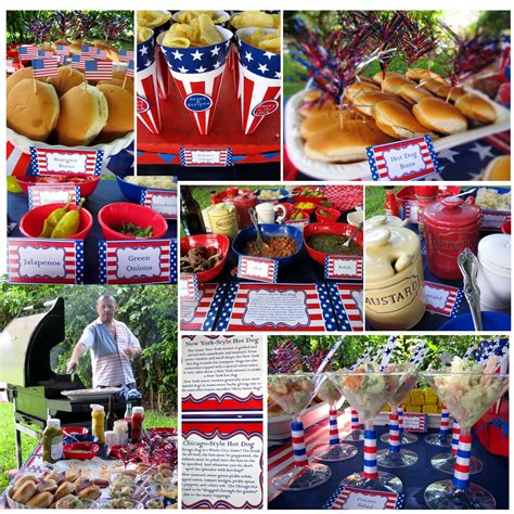 patriotic USA BBQ plus Carnival Americana – a stars and stripes party | Usa party, American ...