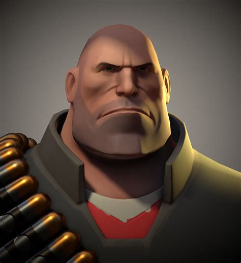 ArtStation - Heavy from Team Fortress 2. Fan Art