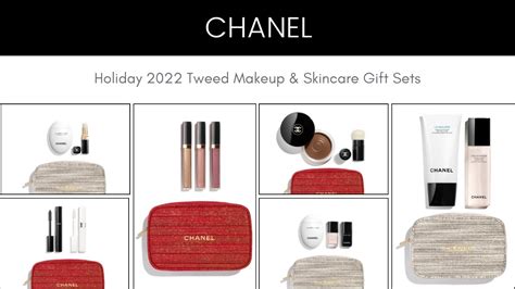 Sneak Peek! CHANEL Holiday 2022 Tweed Makeup & Skincare Gift Sets - YouTube