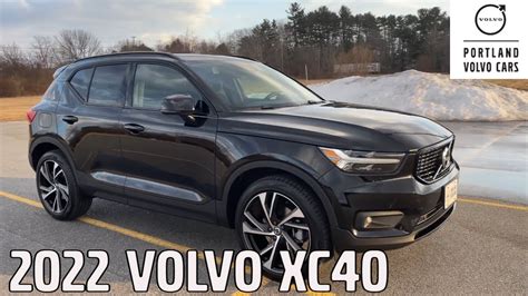 Onyx Black Metallic 2022 Volvo XC40 T5 w/ Polestar Optimization *Car Tour with Heather* - YouTube