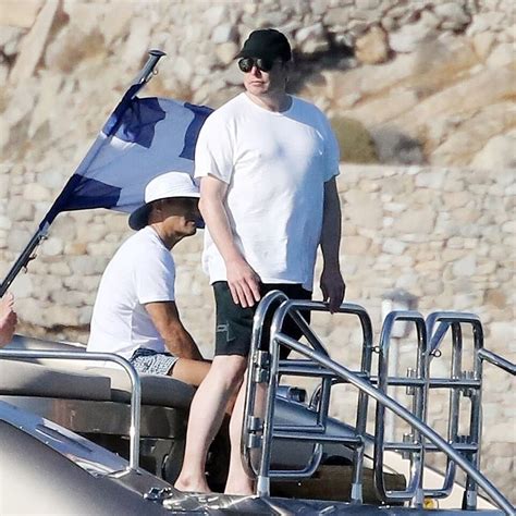 Elon Musk Enjoys A Yacht Trip In Mykonos