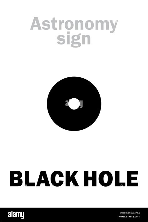 Astrology: BLACK HOLE (Event horizon Stock Photo - Alamy