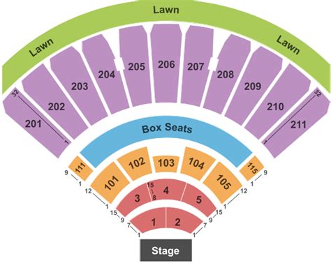 White River Amphitheatre Parking Map