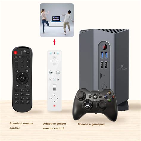 Gaming Tv Box Android 9.0 A95x Max+ Smart Tv Box Support Motion Sensing ...