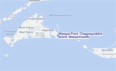 Wasque Point, Chappaquiddick Island, Massachusetts Tide Station ...