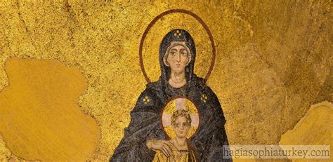 The Virgin and Child Mosaic » Hagia Sophia