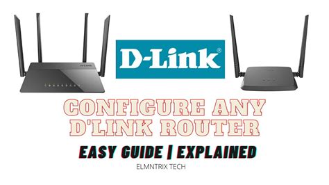 D-LINK ROUTER SETUP | SETUP CONNECTION ON D-LINK ROUTER | GUIDE - YouTube