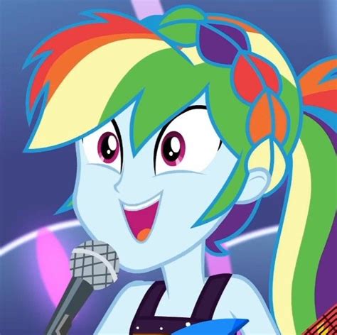 Rainbow Dash Equestria Girls Profile Picture Aesthetic Icon Human ...