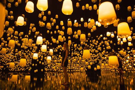 Forest of Resonating Lamps by teamLab | the PhotoPhore