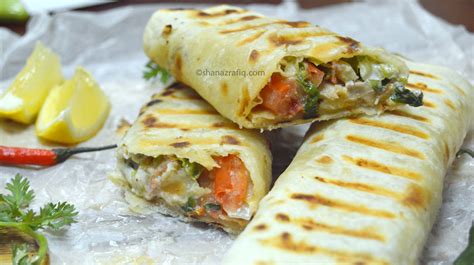 Shish Taouk Roll - Love To Cook