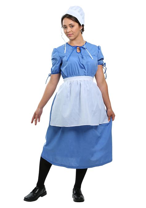 Adult Amish Prairie Costume Dress | Colonial Costumes