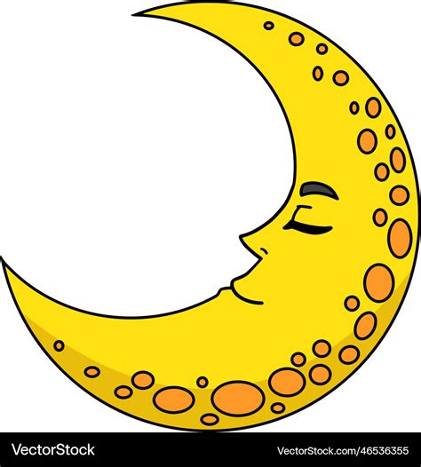 Moon Cartoon Clipart