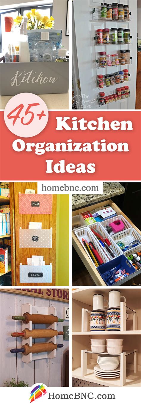 45+ Best Kitchen Organization Ideas and Tips for 2021