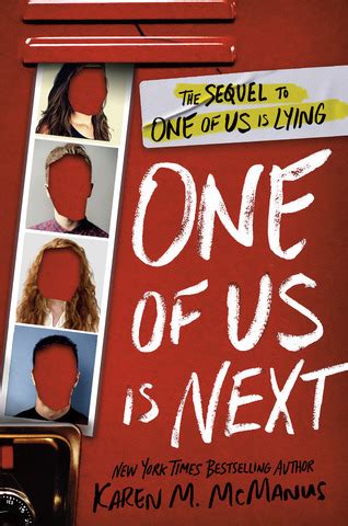 One of Us Is Next (One of Us Is Lying, #2) by Karen M. McManus | Goodreads