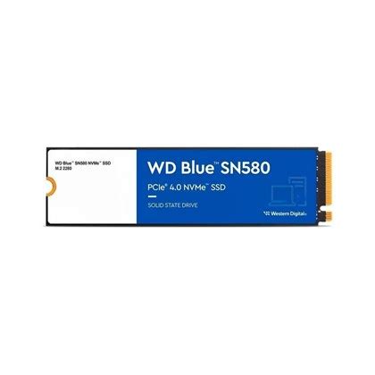 Ssd M2 500gb Western Blue Sn580 Nvme Leitura E Gravação 4000mb/s - 3600mb/s Wds500g3b0e-00chf0 ...