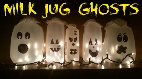 Diy Milk Jug Halloween Decorations